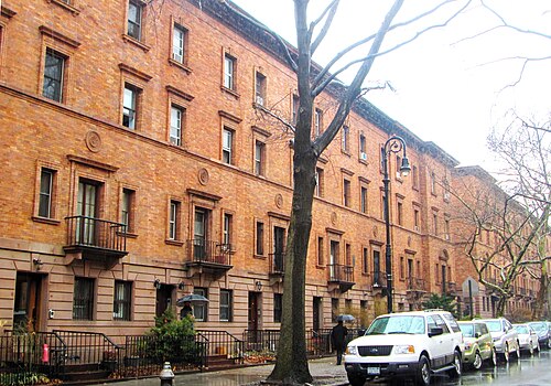 Strivers' Row, the Stanford White terrace on West 139th.